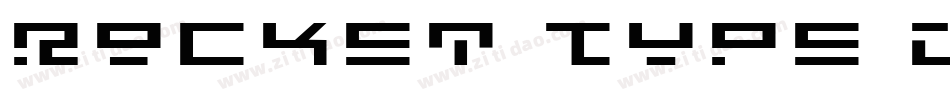 Rocket Type Leftalic字体转换